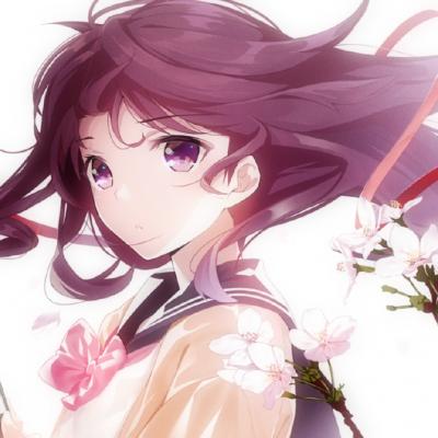 小清新唯美动漫头像图片女生
