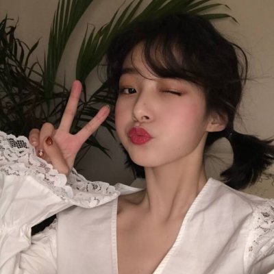 萌妹子头像可爱小清新图片