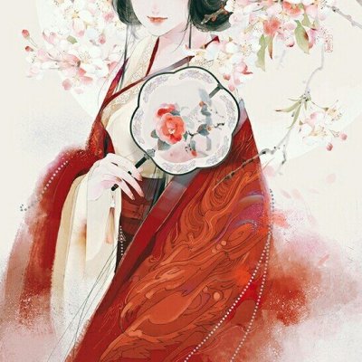古风丧系头像仙气女动漫图片