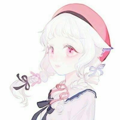 卡通动漫头像可爱女生呆萌图片