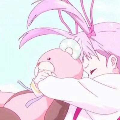 二次元可爱粉色系女生头像图片