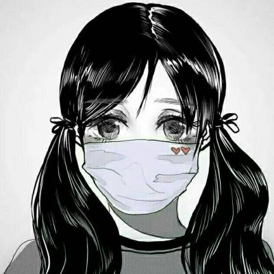 qq头像动漫女伤感高清图片