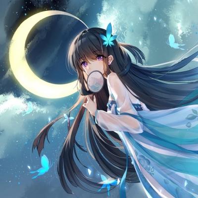 卡通图片可爱女生呆萌头像
