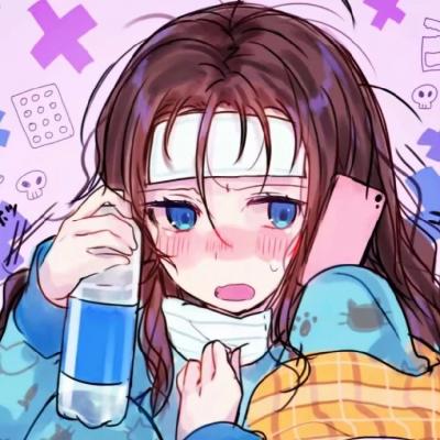 卡通图片可爱女生呆萌头像