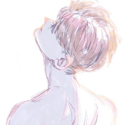 男生头像伤心绝望动漫