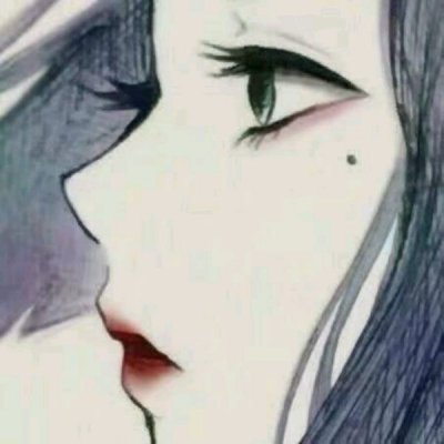 动漫头像女生颓废