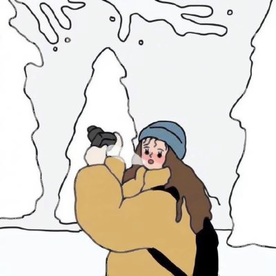 可爱简约动漫头像女生图片