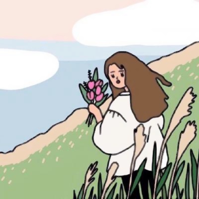可爱简约动漫头像女生图片