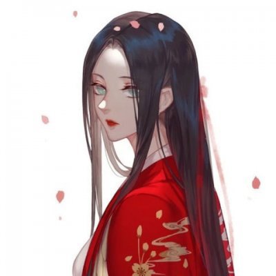 超好看的女头像动漫古风图片