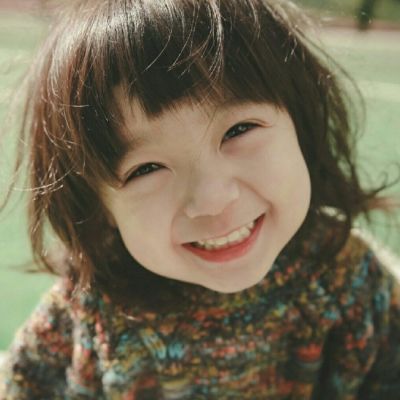 女孩头像可爱真人超萌小孩图片