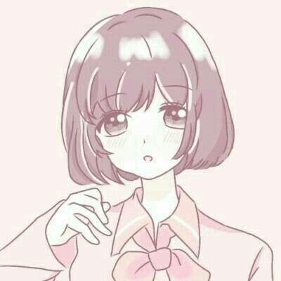 可爱呆萌女生动漫头像图片