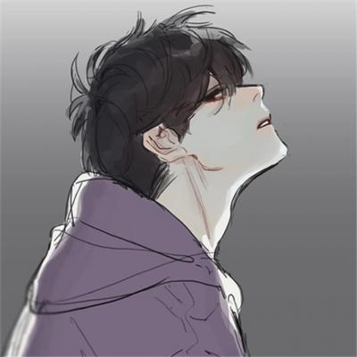 男生头像伤心绝望动漫