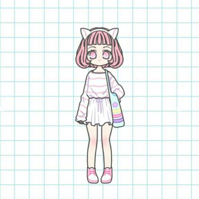 可爱动漫少女心头像二次元图片