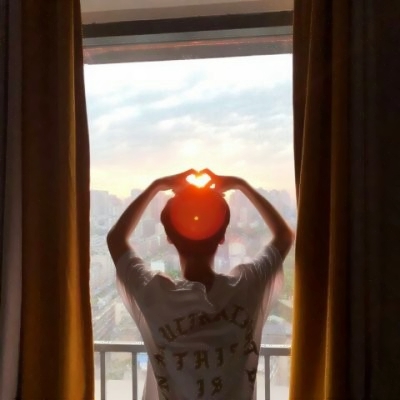 唯美意境风景的微信情侣头像