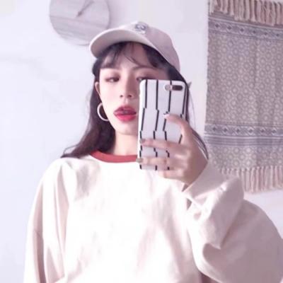女生头像可爱手机挡脸仙气图片