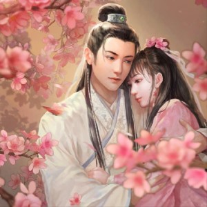 情侣古风动漫头像两人同框图片