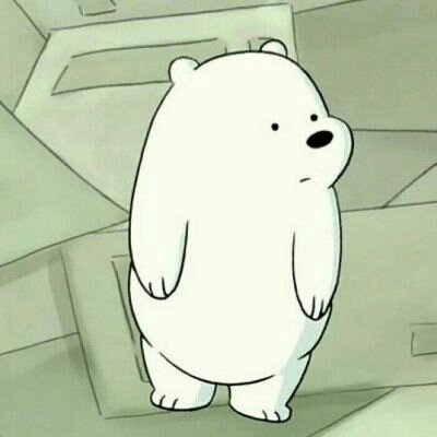 咱们裸熊卡通情侣头像一左一右图片