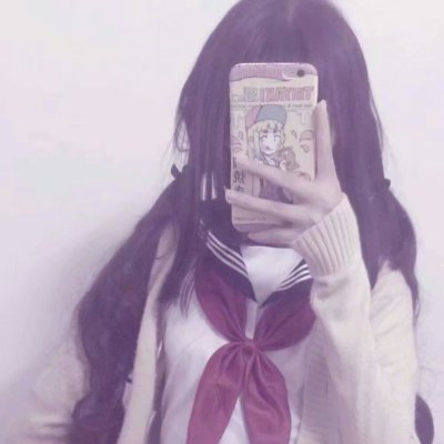女生双马尾头像真人不露脸图片