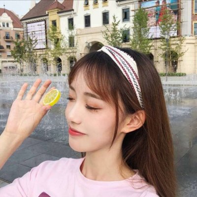 萌妹子头像可爱小清新图片