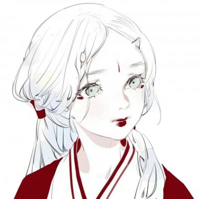 古风丧系头像仙气女动漫图片