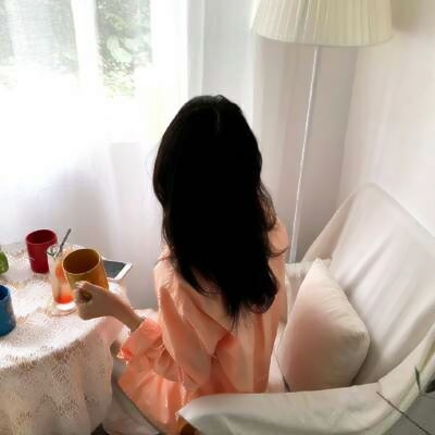 美女背影图片微信头像
