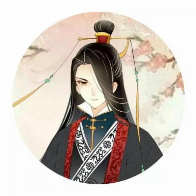 情侣漫画古风头像一左一右高清好看图片