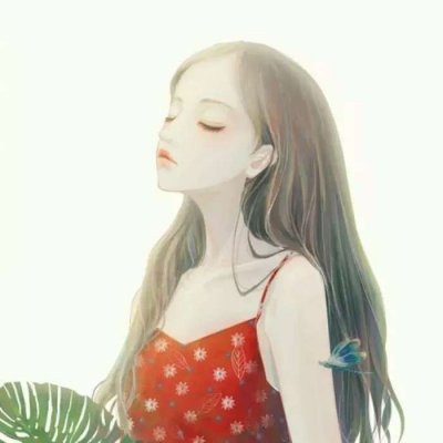 二次元女生头像高冷伤感高清图片
