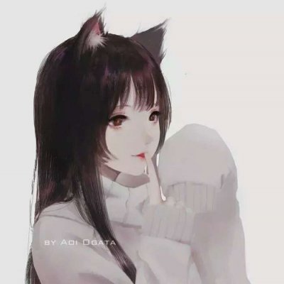 二次元女生头像高冷伤感高清图片