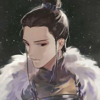 男头古风动漫超仙手绘