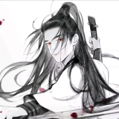 古风动漫男头像高清手绘图片