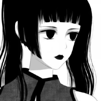 丧系霸气高冷动漫女头高清图片