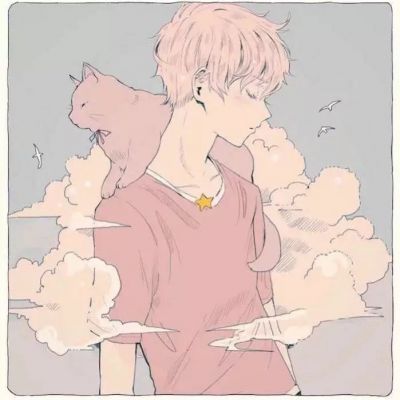 孤独伤感动漫头像男生图片