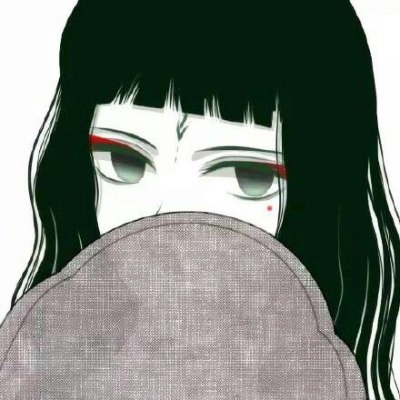 丧系霸气高冷动漫女头高清图片