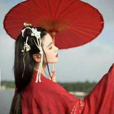 红嫁衣真人头像古风女生图片
