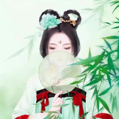 情侣漫画古风头像一左一右高清好看图片