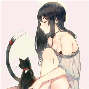 猫女生头像可爱萌萌动漫高清图片