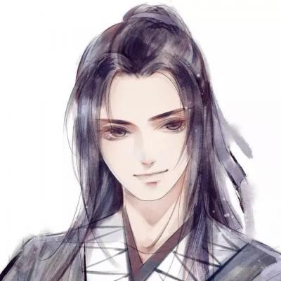 情侣漫画古风头像一左一右高清好看图片
