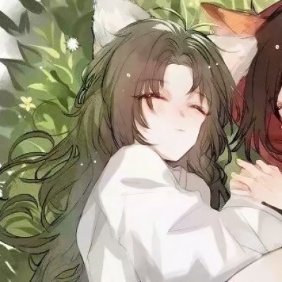情侣头像好看超甜一对动漫