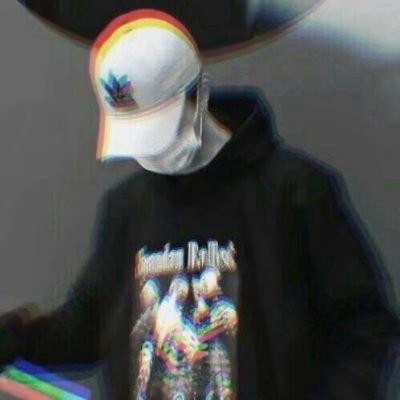 炫酷男生头像黑白