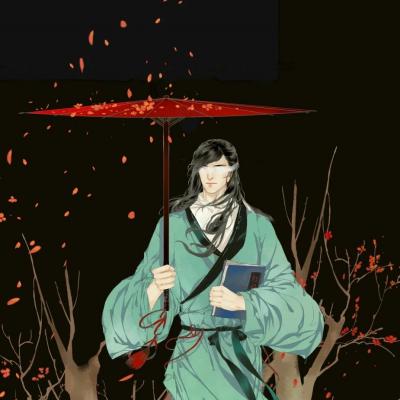 情侣漫画古风头像一左一右高清好看图片