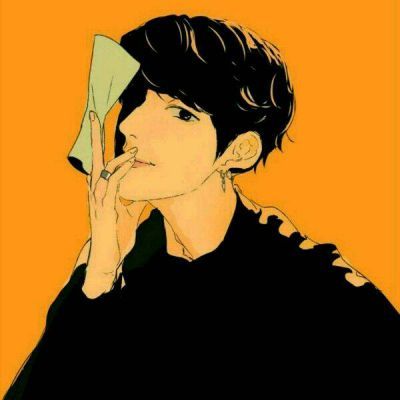 孤独伤感动漫头像男生图片