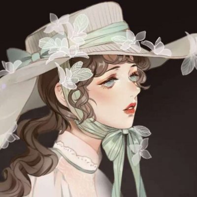 二次元女生头像高冷伤感高清图片