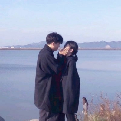 情头双人超甜原宿风情侣头像图片