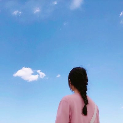 美女背影图片微信头像