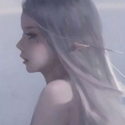 二次元女生头像高冷伤感高清图片