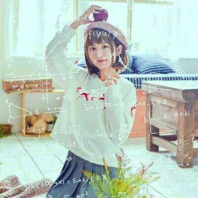 qq女生头像小清新带数学公式图片