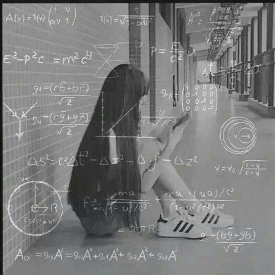 女生个性头像数字公式图片