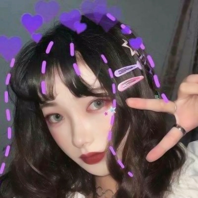 女生头像可爱萌真人高清图片