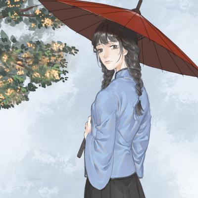 情侣漫画古风头像一左一右高清好看图片