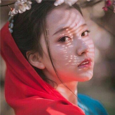 红嫁衣真人头像古风女生图片
